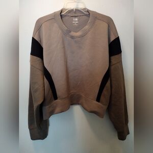 YPB Women's Brown and Black Sweatshirt